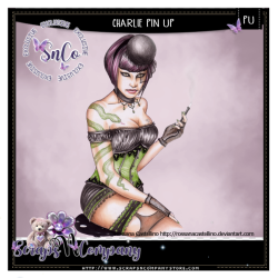 Charlie Pin Up Charlie Pin Up