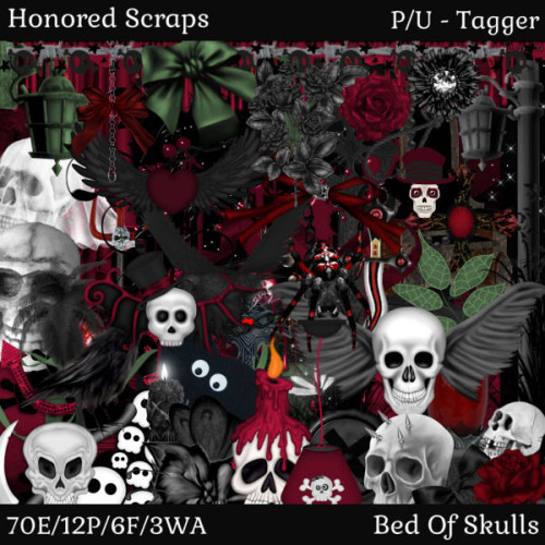 HS Bed Of Skulls - Tagger HS Bed Of Skulls - Tagger