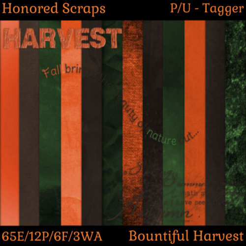 HS Bountiful Harvest - Tagger HS Bountiful Harvest - Tagger