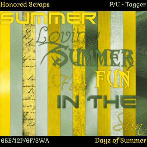 HS Dayz of Summer - Tagger HS Dayz of Summer - Tagger