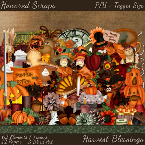 HS Harvest Blessings - Tagger HS Harvest Blessings - Tagger