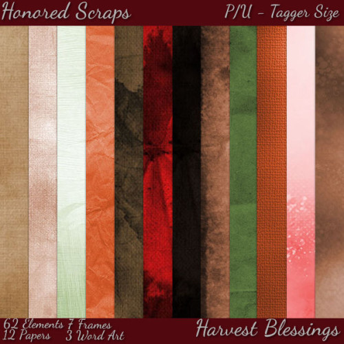 HS Harvest Blessings - Tagger HS Harvest Blessings - Tagger