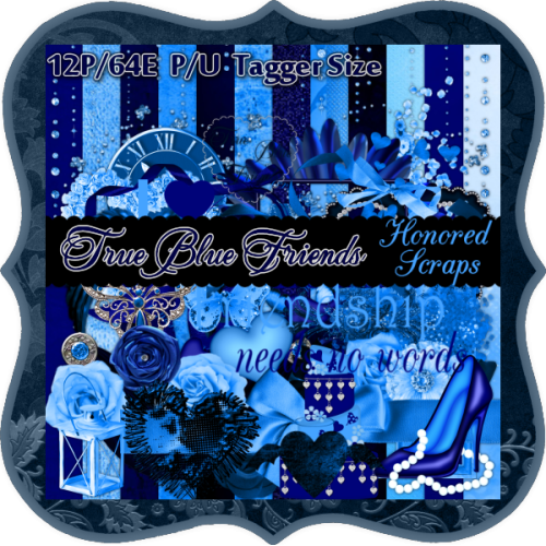 HS True Blue Friends - Tagger HS True Blue Friends - Tagger