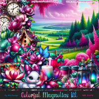 AW - Colorful Magnolias Kit