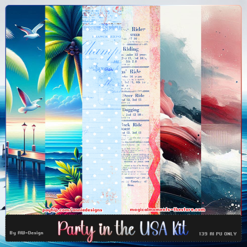 AW - Party in the US Kit AW - Party in the US Kit