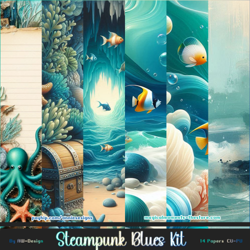 AW - Steampunk Blues Kit AW - Steampunk Blues Kit