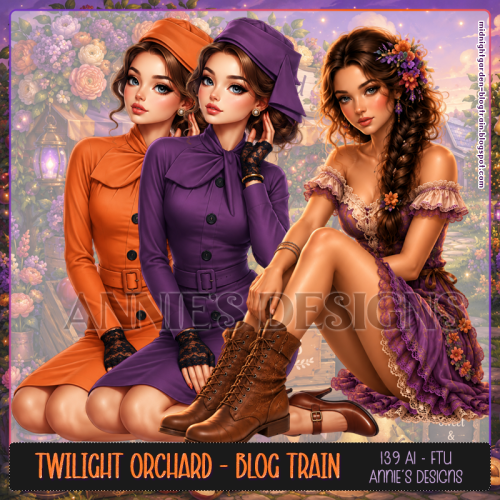 AW - Twilight Orchard AI Kit FREEBIE AW - Twilight Orchard AI Kit FREEBIE