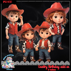 Country Birthday Add-On Tubes Country Birthday Add-On Tubes