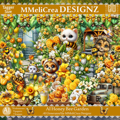 MMD - PU - AI - Honey Bee Garden MMD - PU - AI - Honey Bee Garden