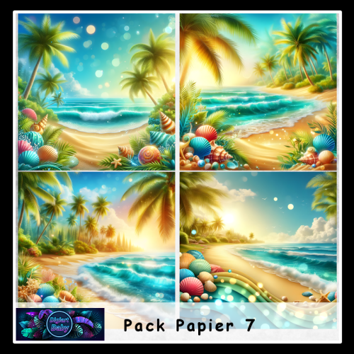 Pack papier cu 7