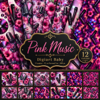 Papier pink music Papier pink music