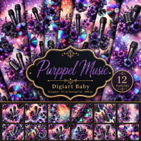 Papier purppel music Papier purppel music