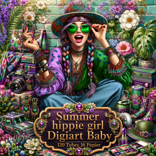 Summer Hippie Girl Summer Hippie Girl