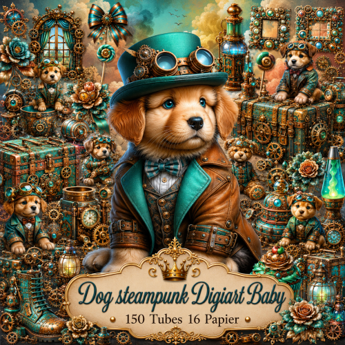 Dog Steampunk